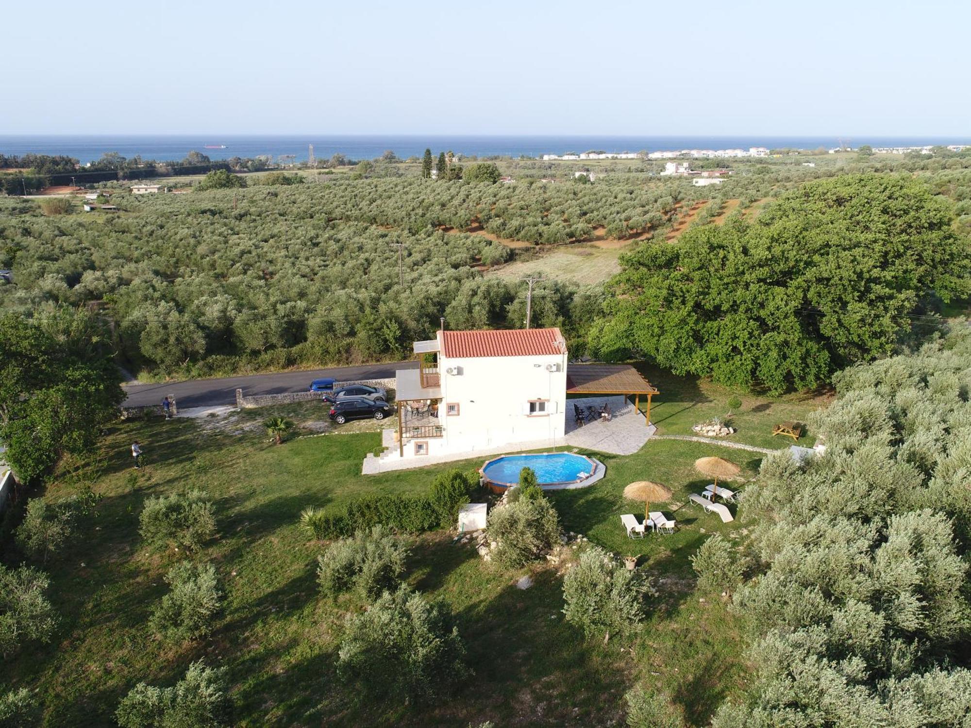 Georgioupolis Polentas Villa ภายนอก รูปภาพ
